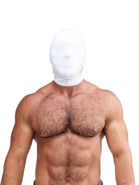 MISTER B MULTI-PURPOSE LYCRA HOOD WHITE