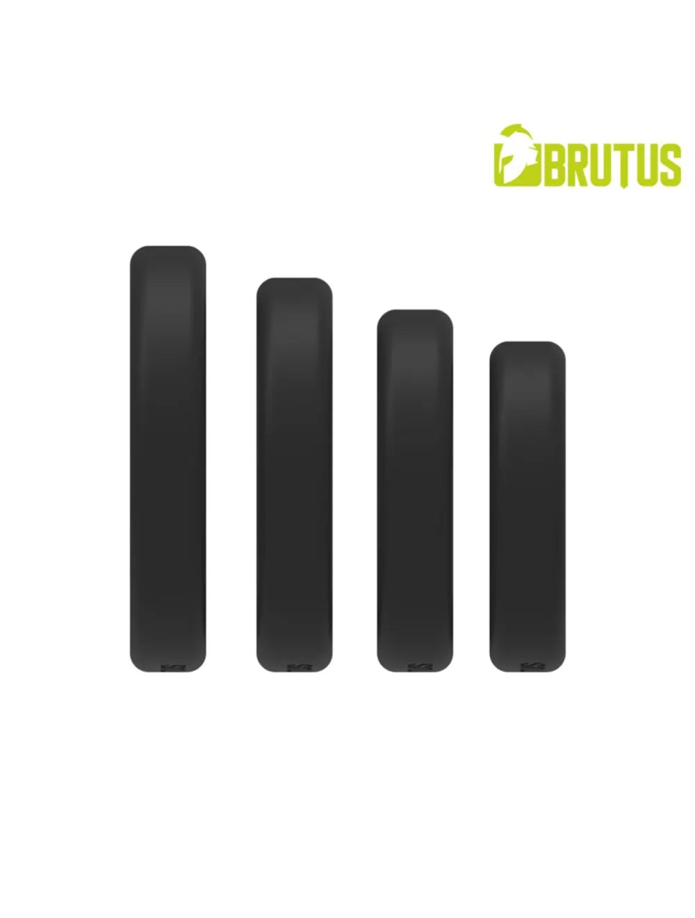 BRUTUS FLAT SLICK - SILICONE COCK RING 55 MM
