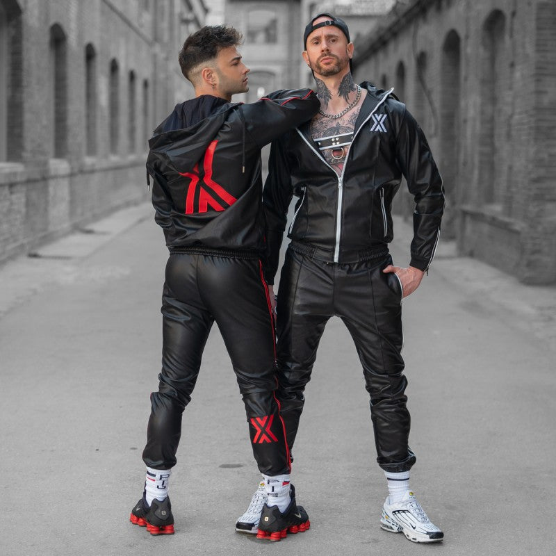 BXR STRETCH SPORTS PANT - BLACK/WHITE