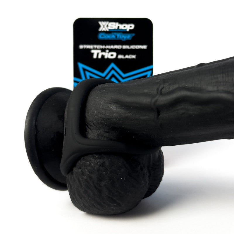 STRETCH-HARD - SILICONE TRIO BLACK