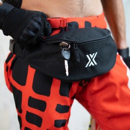 BUMMER BAG - BLACK WITH WHITE X