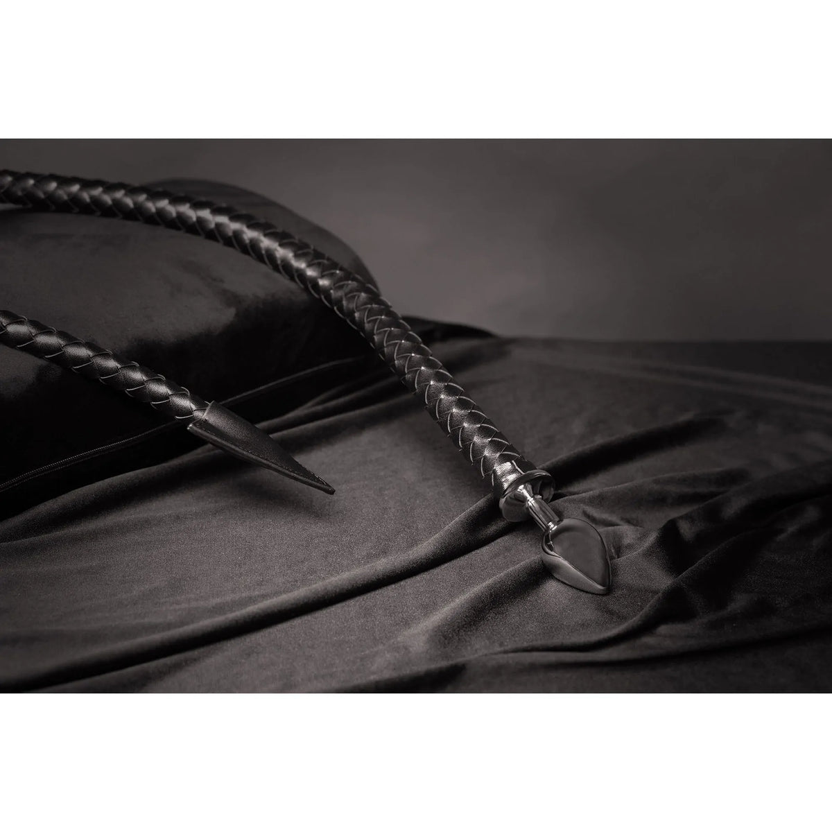 METAL ANAL PLUG DEVIL'S TAIL - BLACK