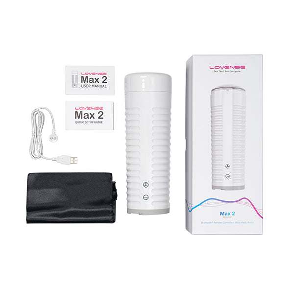 LOVENSE - MAX 2 MASTURBATOR WHITE
