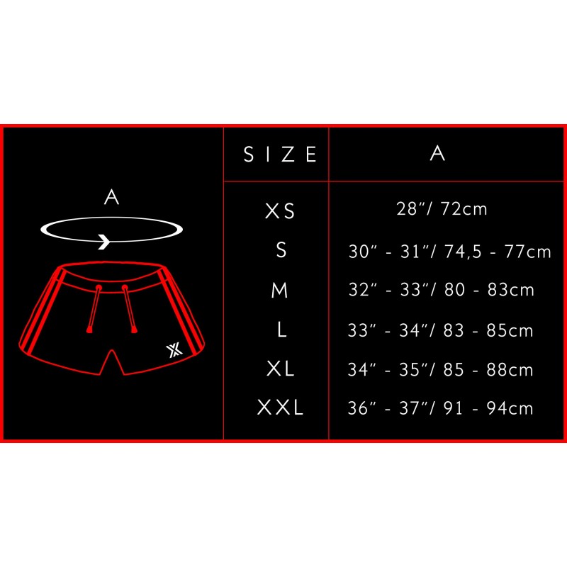 T-CLASS SHORT -BLACK/WHITE