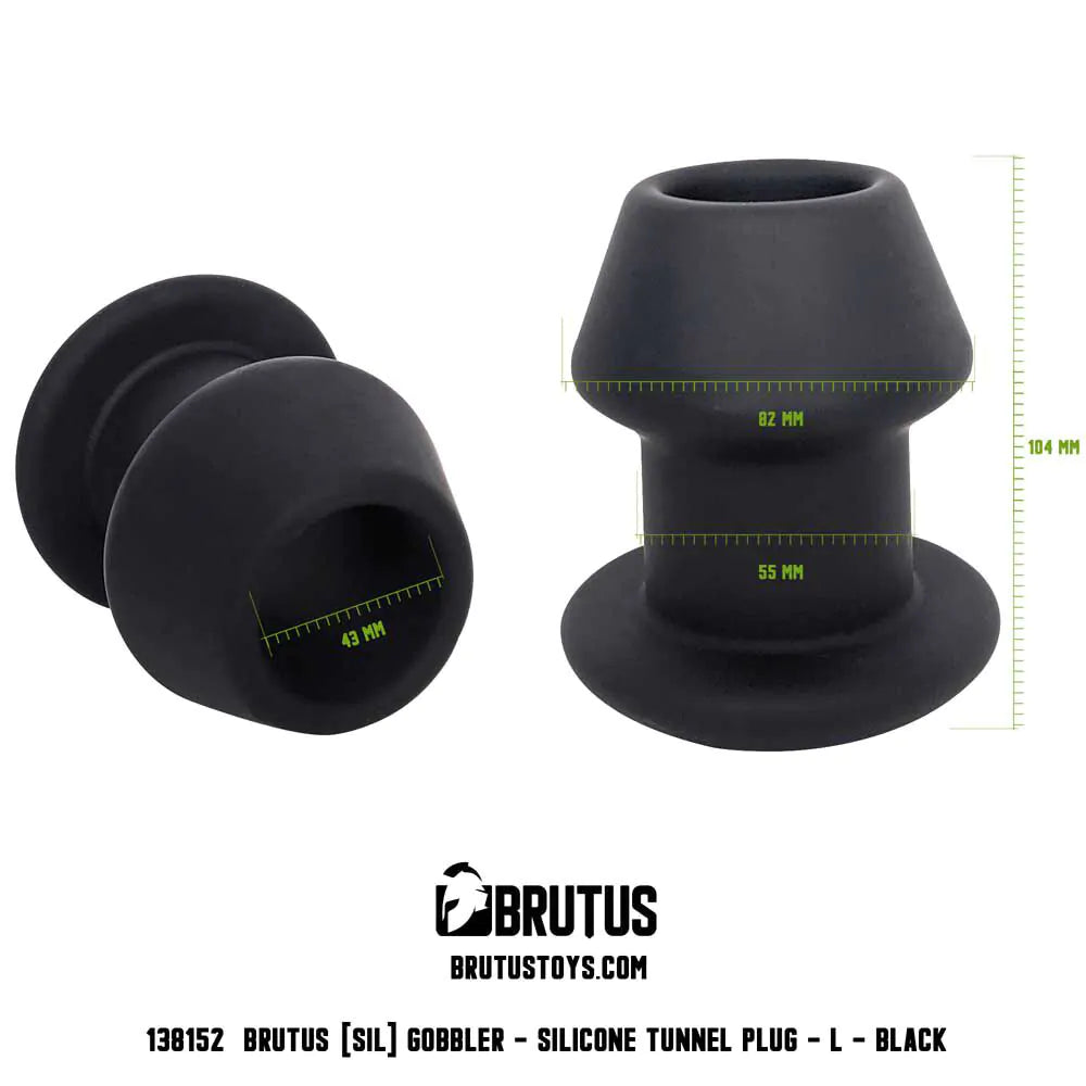 BRUTUS GOBBLER - SILICONE TUNNEL PLUG L