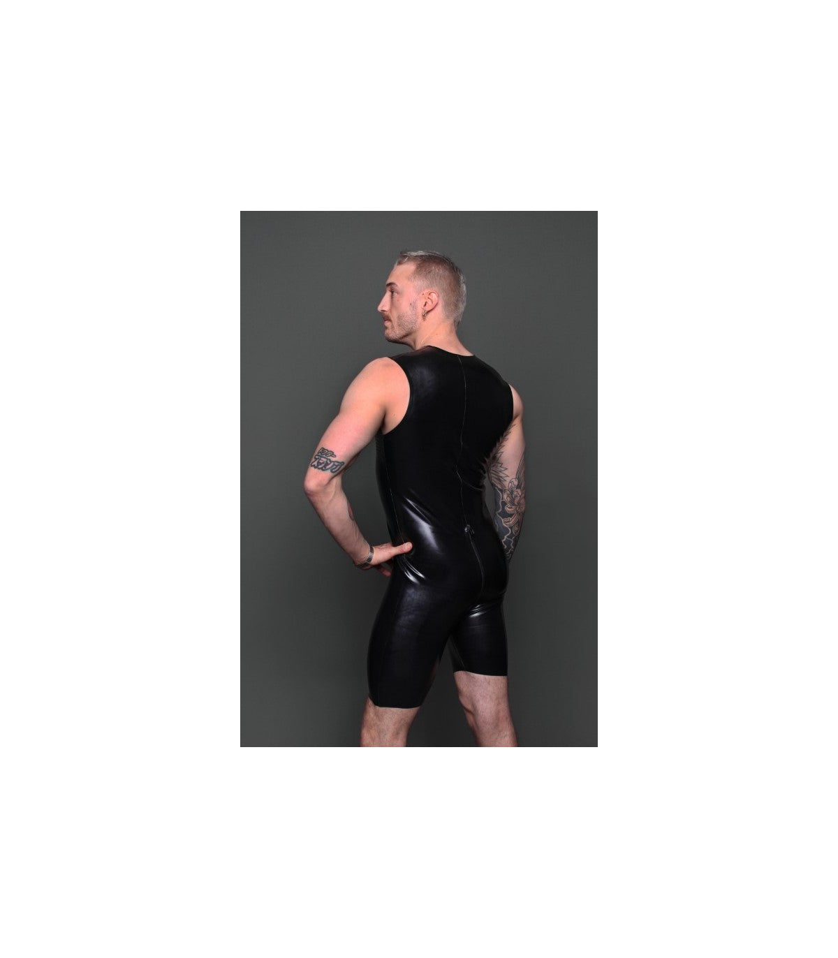 RUBBER SURF SUIT BLACK NEW