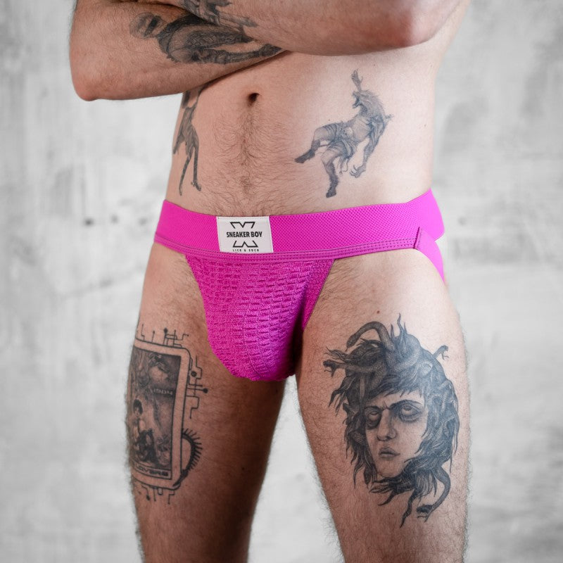 SNEAKER BOY JOCK - BUBBLEGUM