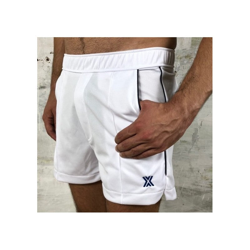T-CLASS SHORT - WHITE/NAVY
