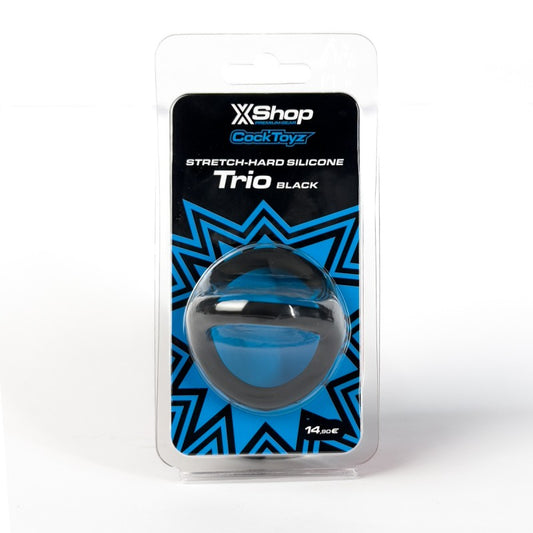 STRETCH-HARD - SILICONE TRIO BLACK