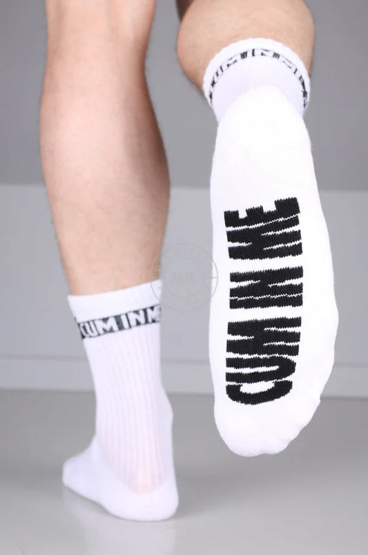 SNKRFTSH CUM IN ME SOCKS