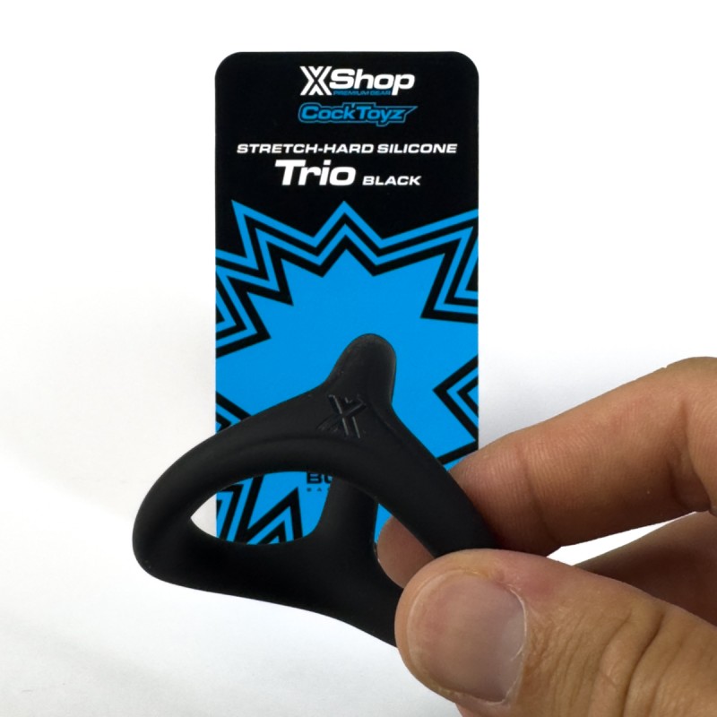 STRETCH-HARD - SILICONE TRIO BLACK