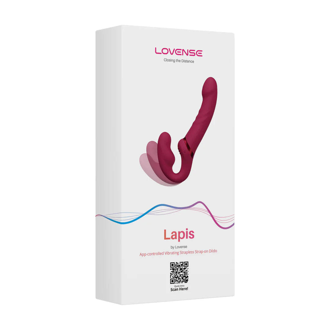 LOVENSE - LAPIS STRAPLESS STRAP-ON VIBRATOR