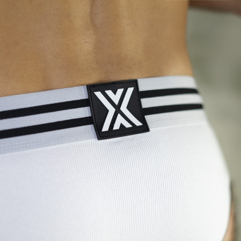 SPORT-Y-FRONT - WHITE/BLACK
