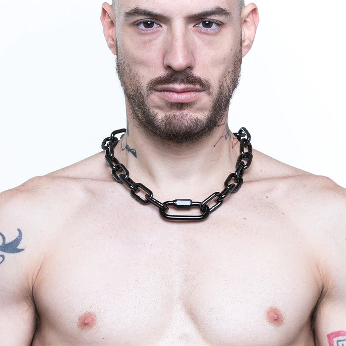 CHAIN COLLAR BLACK
