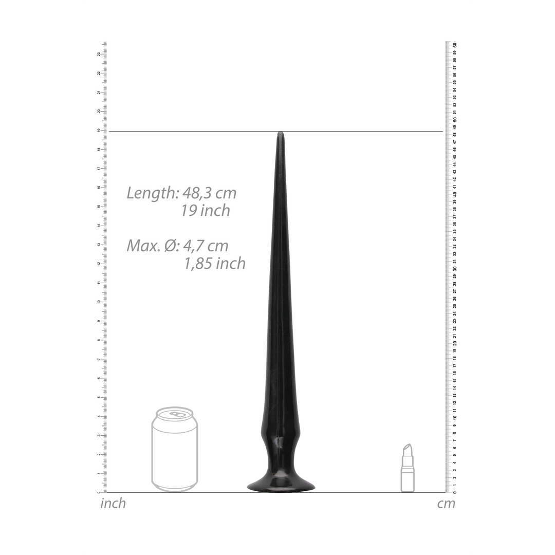 ASS SPIKE DILDO - 20" / 50 CM