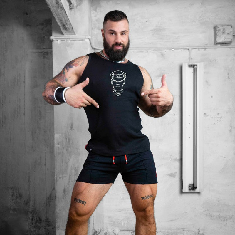 X-VEST GYM CANALÉ - BLACK - MASTER