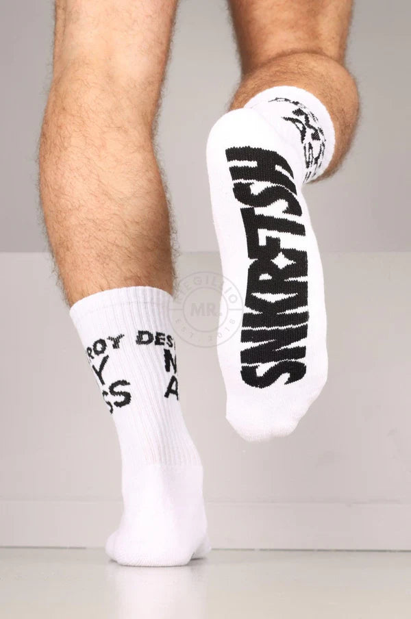 SNKRFTSH DESTROY MY ASS SOCKS