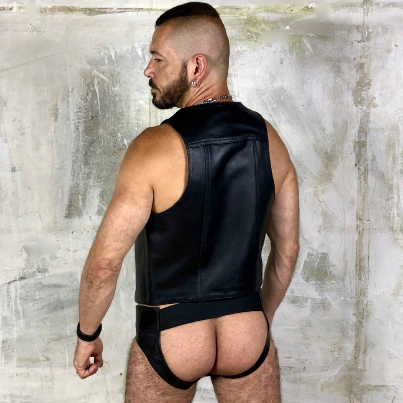 BARMAN WAISTCOAT - BERLIN10 - BLACK