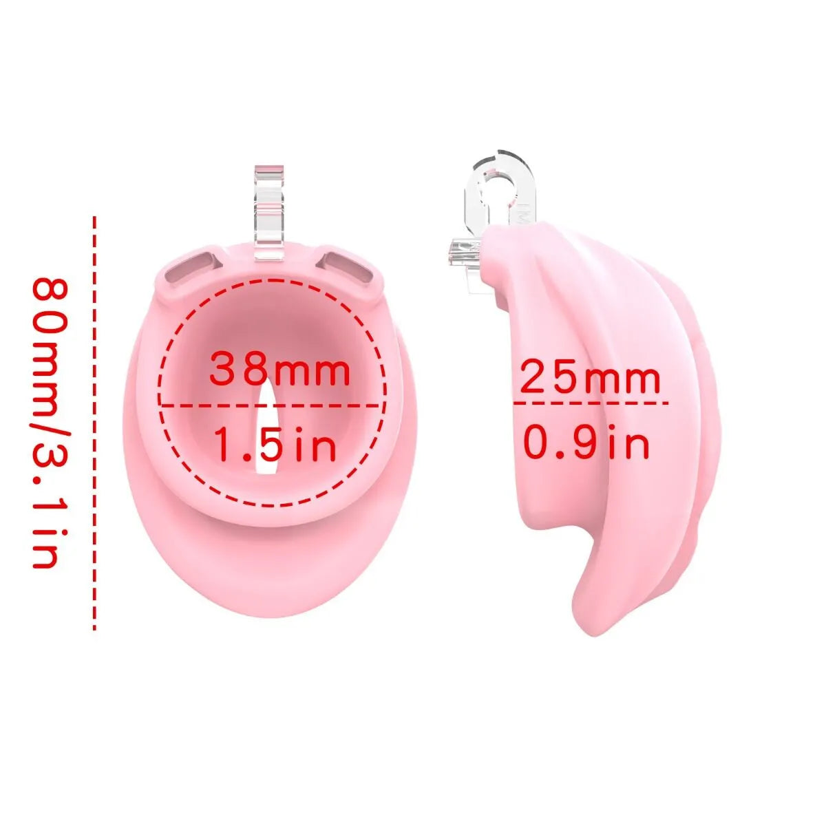 CELLMATE - PUSSYFYER CHASTITY CAGE PINK