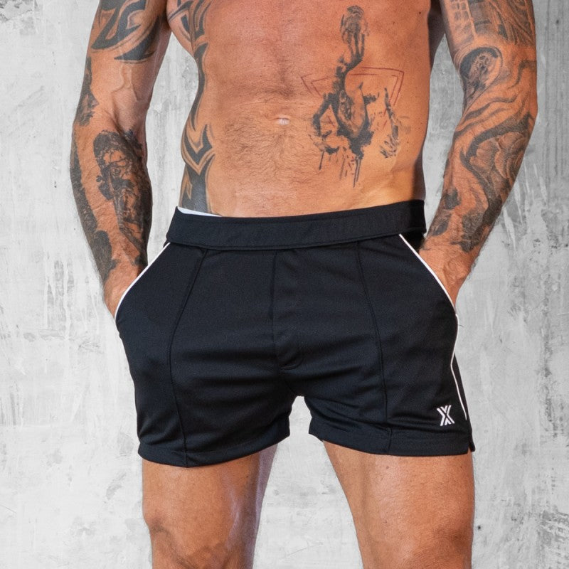 T-CLASS SHORT -BLACK/WHITE