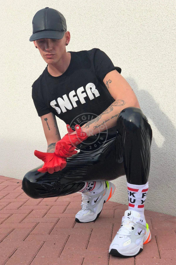 LEATHER GLOVES RED