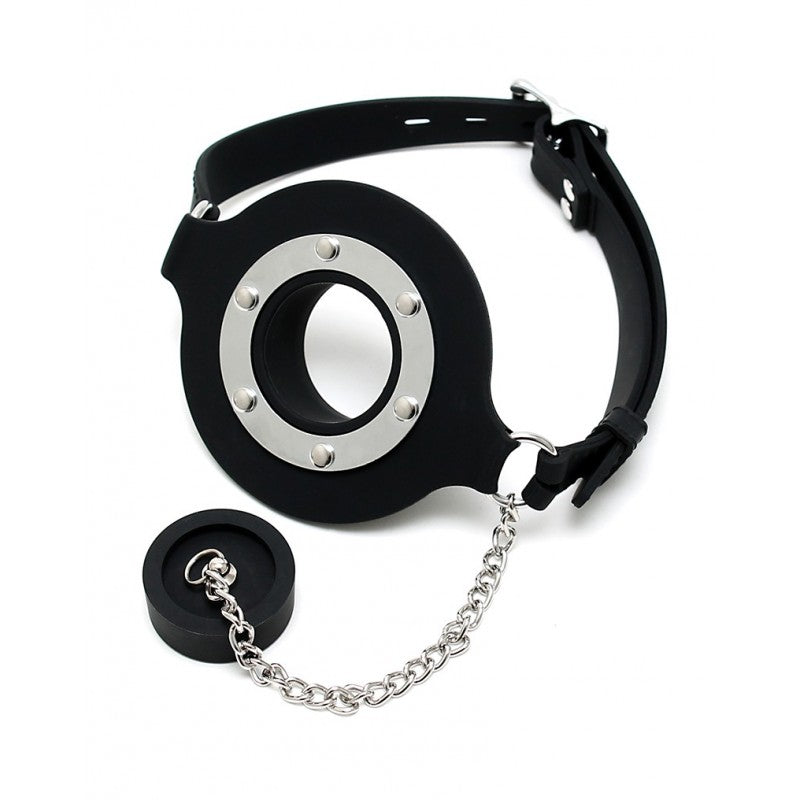 MOUTHGAG WITH PLUG!