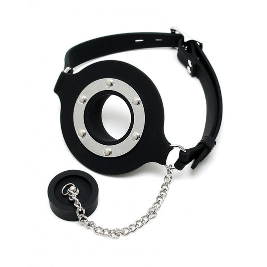 MOUTHGAG WITH PLUG!
