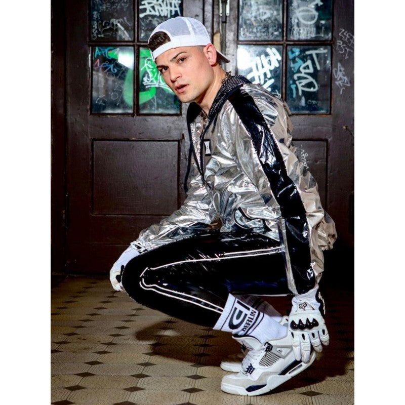 BXR MERCURY JACKET – SILVER/BLACK