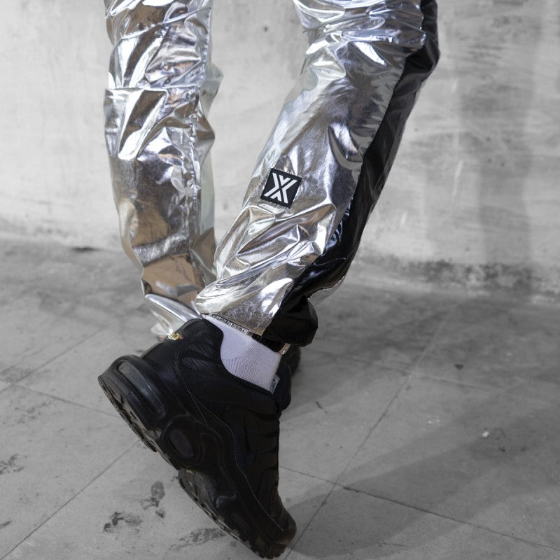 BXR MERCURY PANT – SILVER/BLACK