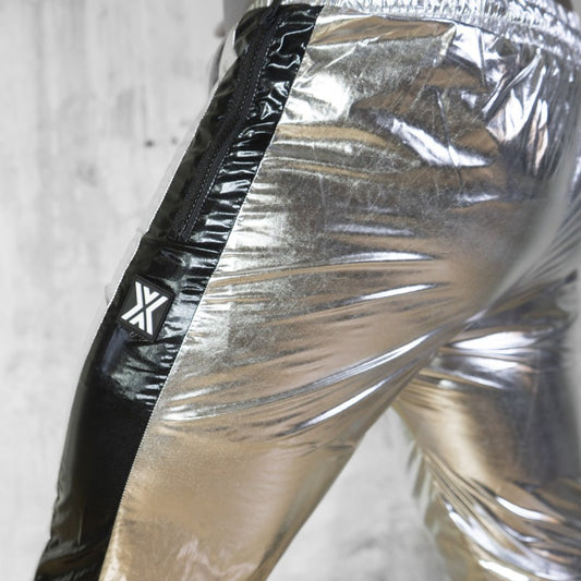 BXR MERCURY PANT – SILVER/BLACK