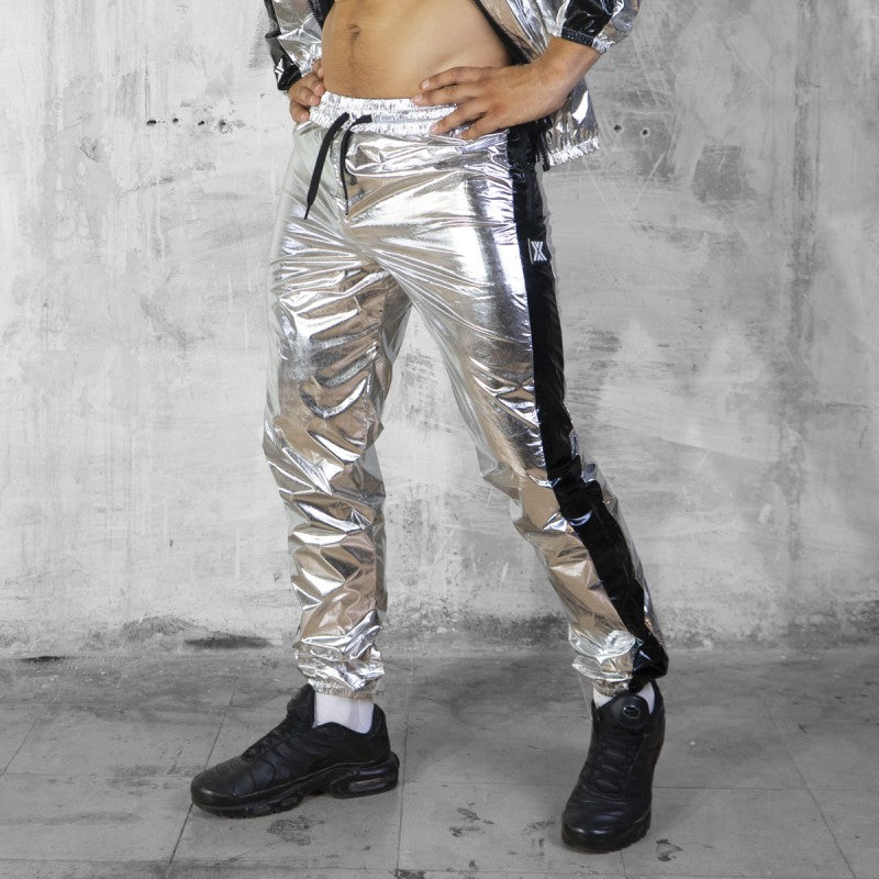 BXR MERCURY PANT – SILVER/BLACK