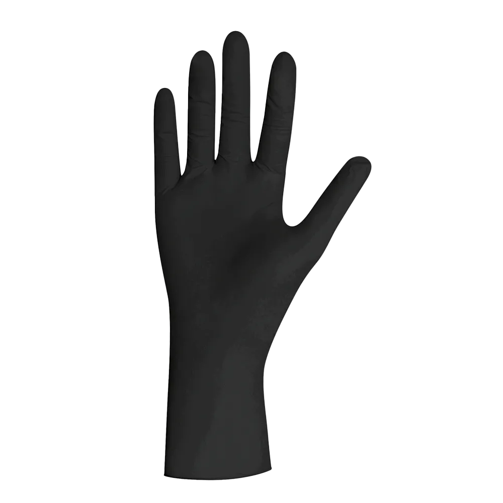 UNIGLOVES SELECT BLACK 300 LONG SURGICAL GLOVES 100 PCS