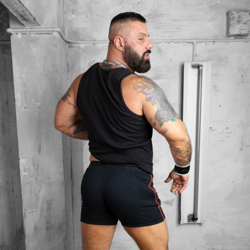 X-VEST GYM CANALÉ - BLACK - SAILOR!
