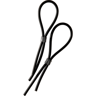 RUBBER ADJUSTABLE PENIS AND SCROTAL LOOPS