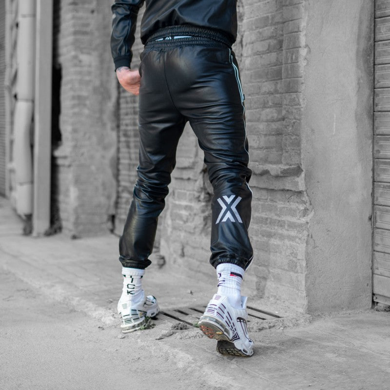 BXR STRETCH SPORTS PANT - BLACK/WHITE