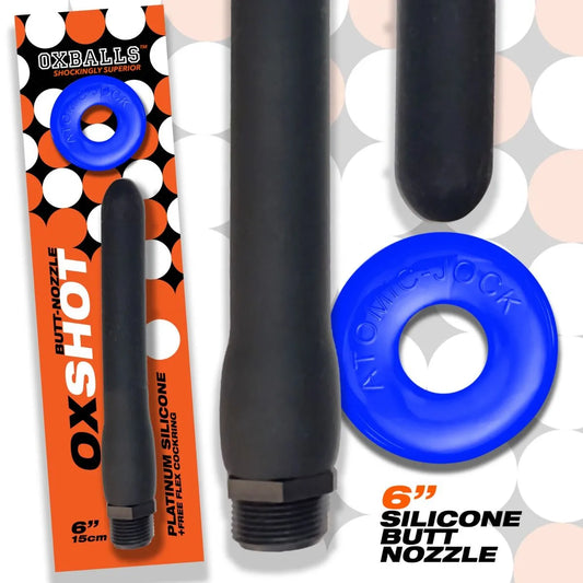 OXSHOT BUTT-NOZZLE SHOWER HOSE 6 INCH