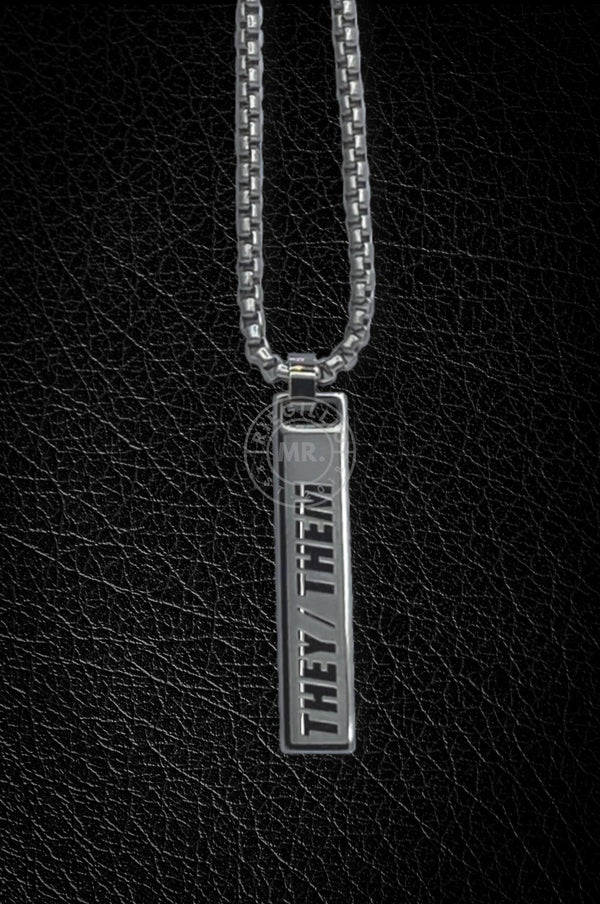 MASTER OF THE HOUSE PENDANT BAR - THEY/THEM