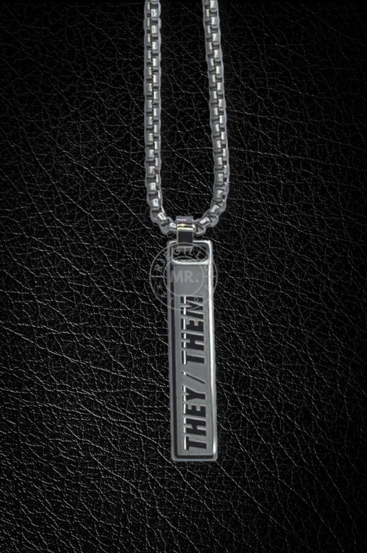 MASTER OF THE HOUSE PENDANT BAR - THEY/THEM