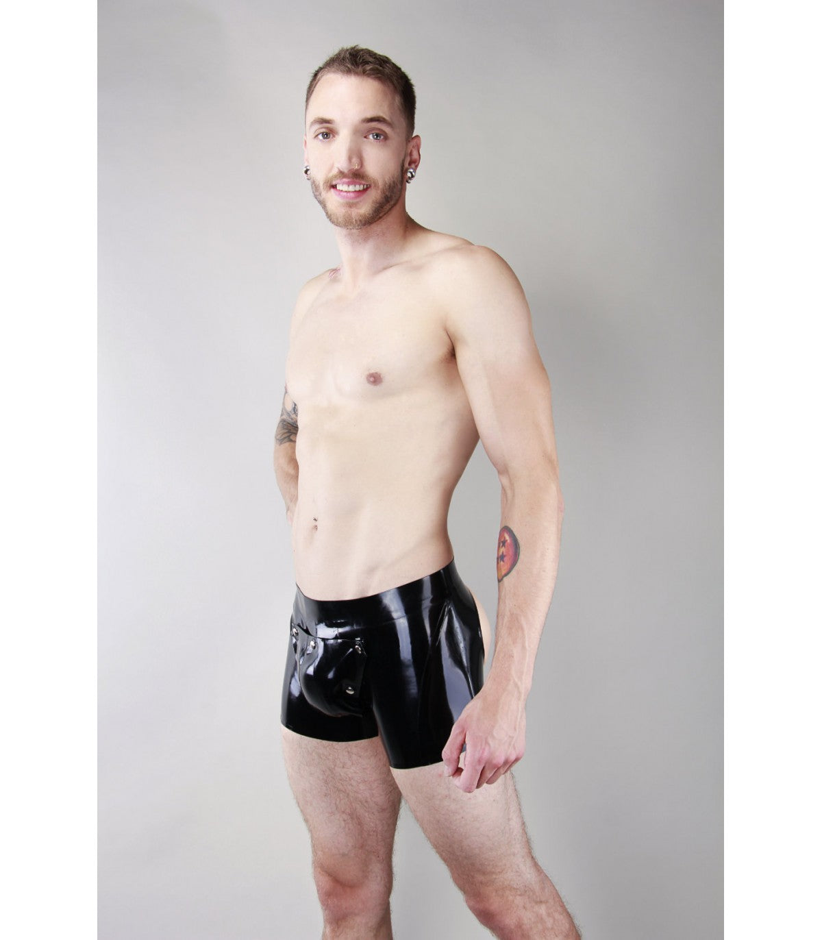 CHEEKY CODPIECE SHORT BLACK