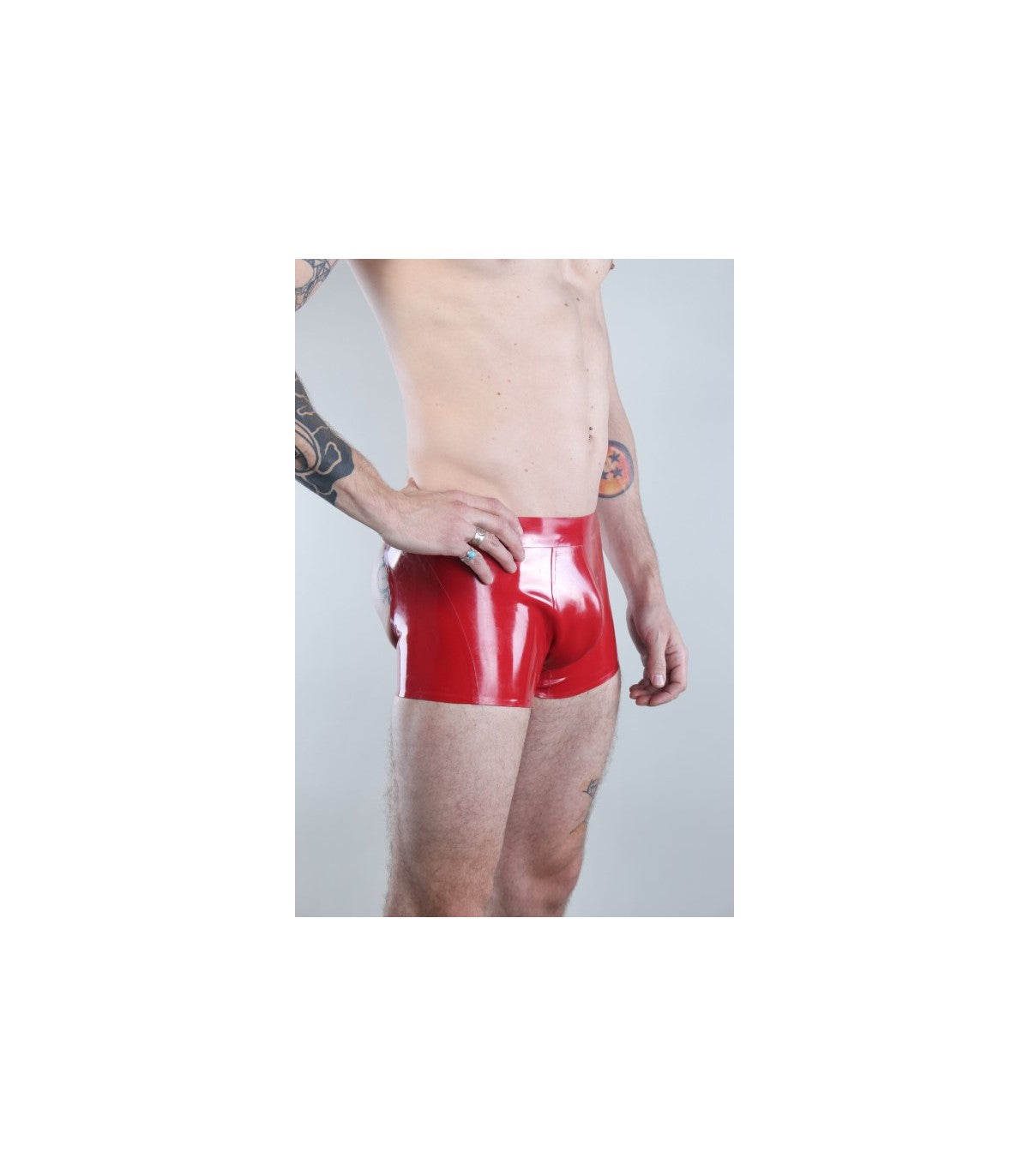 CHEEKY SHORTS RED