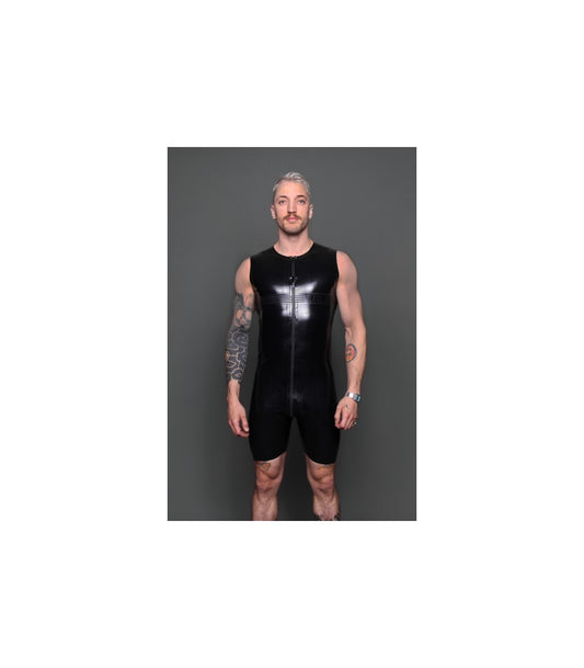 RUBBER SURF SUIT BLACK NEW