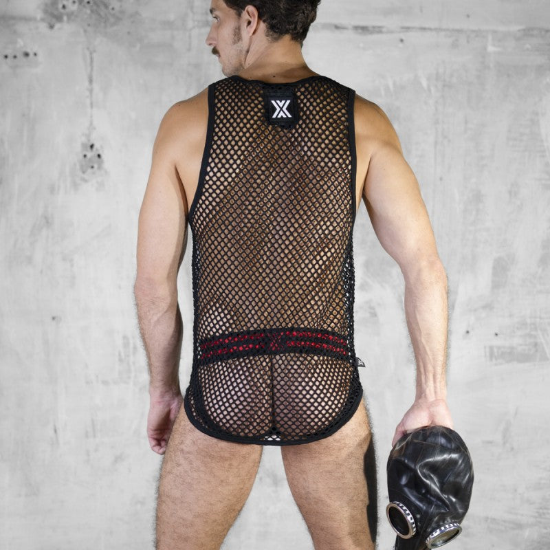 X - SLUT VEST - BLACK