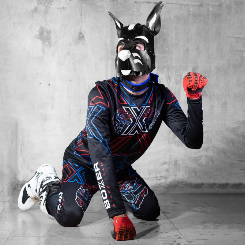 X2 PUP HOOD - BLACK/WHITE