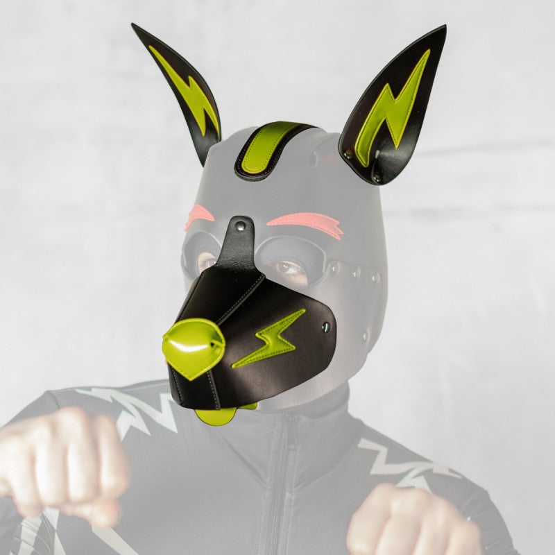 X3 MUZZLE KIT - BLACK/LIME